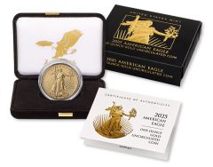 US Mint Product Image of 2025-W Uncirculated American Gold Eagle