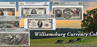 DLRC Kicks Off Currency Expansion With Paired Historic Collections Williamsburg Collection