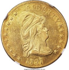 1797 Capped Bust Right Ten Dollar, MS61