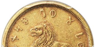 Mormon $5 Gold Among Highlights of Heritage’s Summer FUN Auction of Rare U.S. Coins 1860 Mormon Five Dollar, AU53