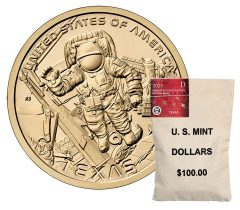 Bag of 2025-D American Innovation Dollars for Texas