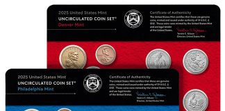 2025 Mint Set Now Available: Includes 20 Coins from Philadelphia and Denver US Mint image 2025 Uncirculated Coin Set