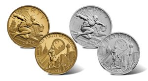 2025 Batman Gold Coin and Silver Medal - Obverses and Reverses