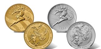 U.S. Mint Launches Wonder Woman Coin and Medals 2025 Wonder Woman Gold Coin and Silver Medal - Obverses and Reverses