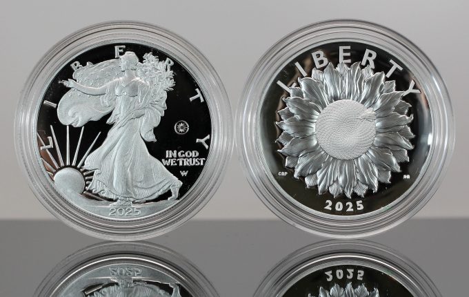 CoinNews photo 2025-W Laser Engraved American Silver Eagle and 2025-P American Liberty Silver Medal