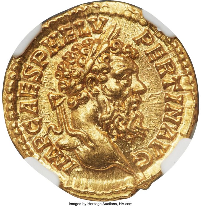 Pertinax (1 January-28 March AD 193). AV aureus