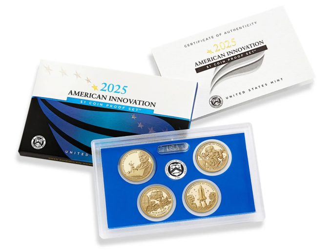 US Mint product image 2025 American Innovation $1 Coin Proof Set