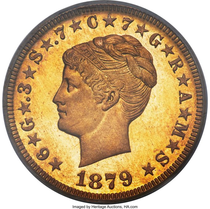 1879 Coiled Hair Stella, PR65 PCGS. CAC