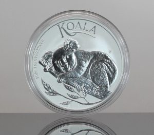2025 Australian Koala1oz Silver Bullion Coin - Reverse