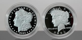 US Mint Sales: 2025 Proof Morgan and Peace Dollars Start at 268,624 (Updated) CoinNews photo 2025-S Proof Morgan and Peace Silver Dollars
