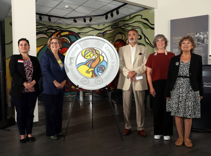 RCM Daphne Odjig $2 Circulation Coin Launch