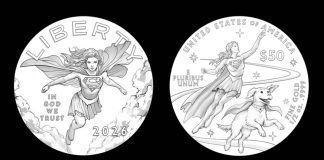 2026 Supergirl Designs Recommended for U.S. Mint Coin and Medals Recommended designs for US Mint 2026 Supergirl Coin