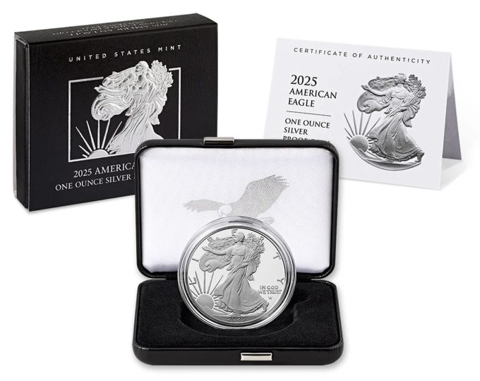 US Mint product image 2025-S Proof American Silver Eagle