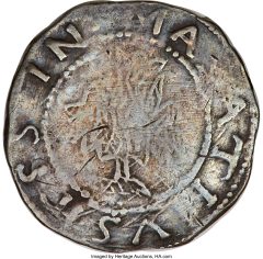 1652 Salmon 3-E Willow Tree Shilling