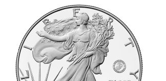 US Mint Sales: Marine Corps 2025-P Proof Silver Eagle Slips for Second Week 2025-P Proof American Silver Eagle - Marine Corps privy mark