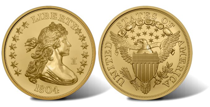 2026 1804 Dollar Gold Coin