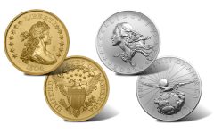 2026 1804 Dollar Gold Coin and Silver Medal