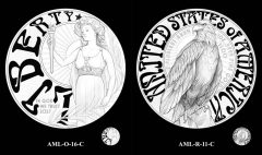 CCAC Recommended 2027 American Liberty Coin Designs – Obverse and Reverse