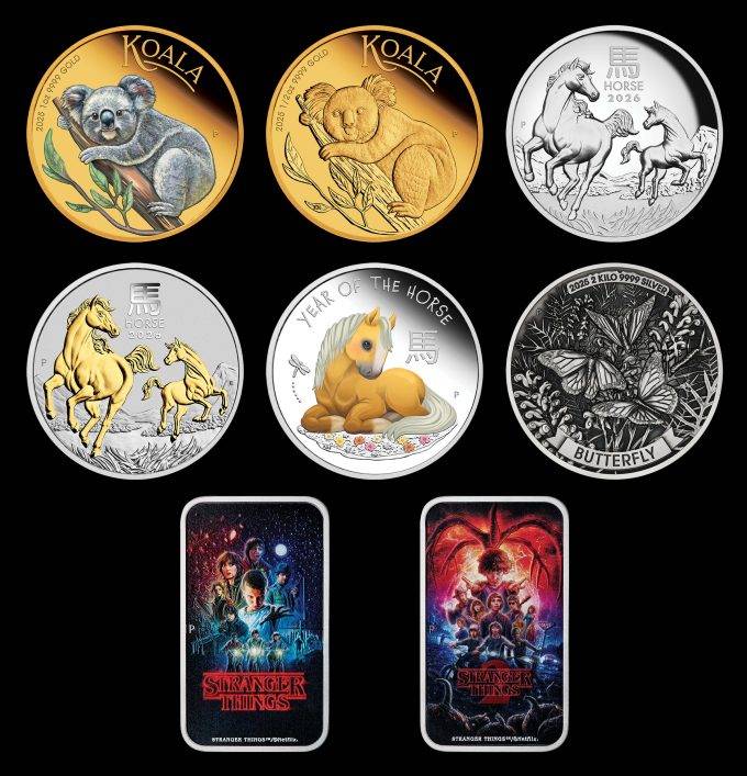 Perth Mint of Australia November Coin Releases