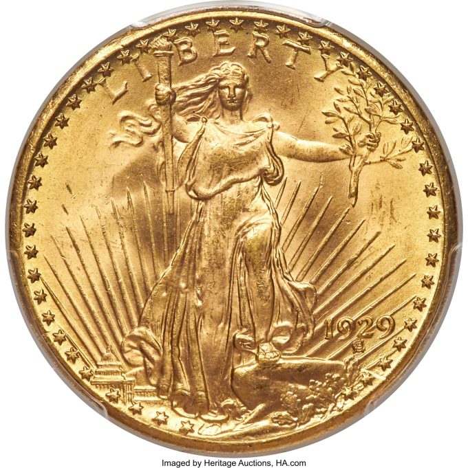 1929 Double Eagle, MS65+