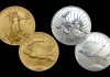 U.S. Mint 1907 $20 Saint-Gaudens Gold & Silver Designs Revealed for America’s 250th 2025 1907 Saint-Gaudens Gold Coin and Silver Medal