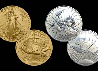 U.S. Mint 1907 $20 Saint-Gaudens Gold & Silver Designs Revealed for America’s 250th 2025 1907 Saint-Gaudens Gold Coin and Silver Medal