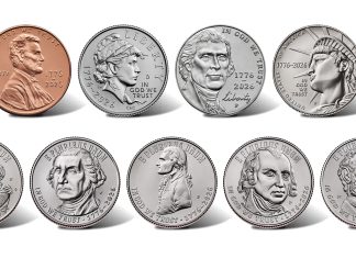 First Look at 1776 ~ 2026 Semiquincentennial Coin Images 1776-2026 Semiquincentennial Coins