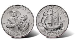 1776-2026 Semiquincentennial Mayflower Compact Quarter