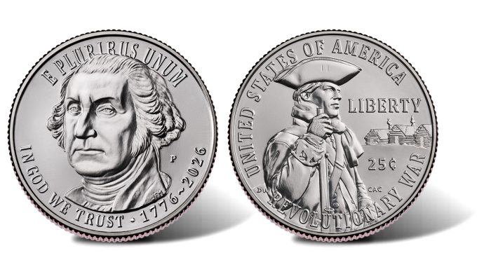 1776-2026 Semiquincentennial Revolutionary War Quarter