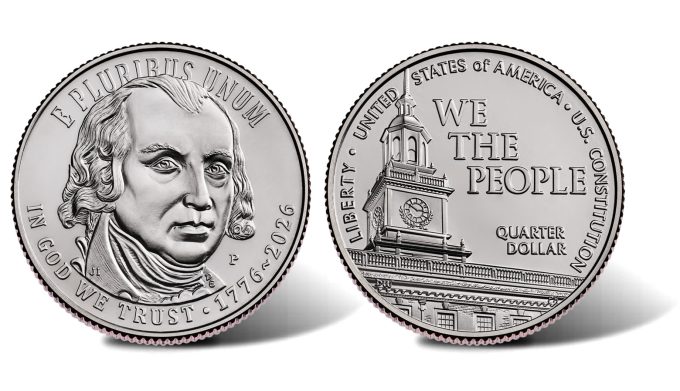 1776-2026 Semiquincentennial U.S. Constitution Quarter