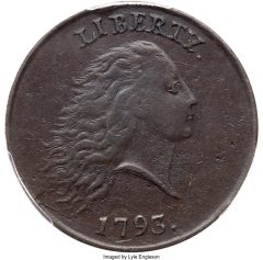 1793 S-4 Chain, AMERICA Cent, XF45