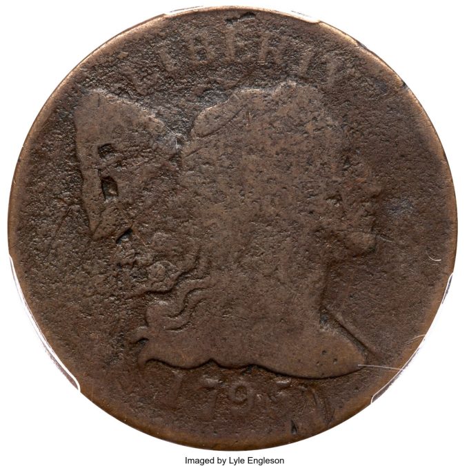 1795 S-79 Reeded Edge Cent, VG Details
