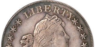 Landmark 1804 Class III Draped Bust Dollar at Heritage’s FUN Auction Adams-Carter 1804 Class III Draped Bust Dollar