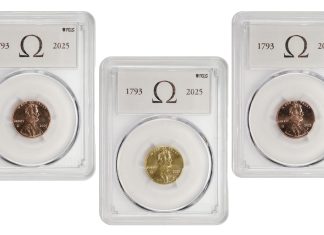 Last U.S. Circulating Pennies Shine in Landmark Auction, Led by $800,000 Top Lot Omega Privy Mark 2025 Lincoln Cents, Lot 1