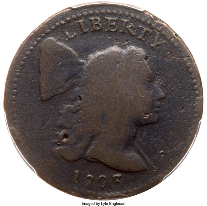 1793 S-15 Liberty Cap Cent