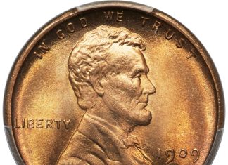 Heritage Jan. 14-17 FUN Numismatic Auctions Top $63.38 Million 1909-S 1C VDB MS67 Red PCGS