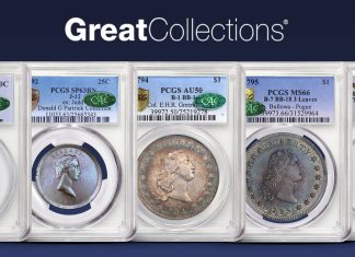 $7.35 in Coins Expected to Top $8 Million at GreatCollections on Sunday, Jan. 18 $7.35 coins expected over 8 million