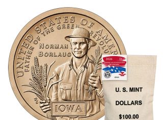 US Mint Sales: Silver Eagles Outpace New Iowa Innovation Dollar Bag of 2026-D American Innovation Dollars for Iowa