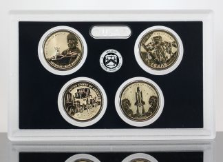 US Mint Sales: 2025 Reverse Proof Innovation Dollars Lead the Week CoinNews photo 2025 American Innovation Reverse Proof Set