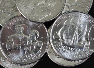 U.S. Mint Repricing Also Raises Clad Collector Coin Prices CoinNews photo 2026 Semiquincentennial Mayflower Compact Quarters