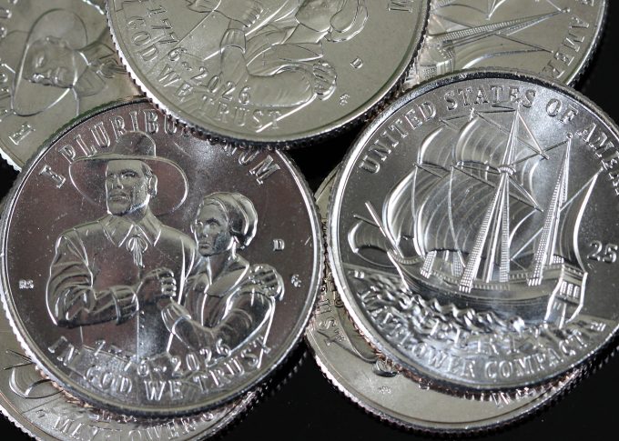 CoinNews photo 2026 Semiquincentennial Mayflower Compact Quarters