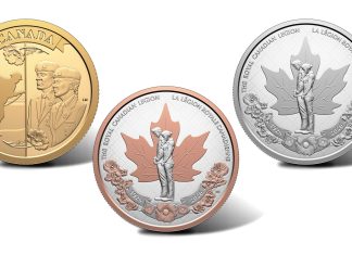 Royal Canadian Mint Marks Legion’s 100th Anniversary With New Gold and Silver Coins RCM 2026 Legion Centennial Coins