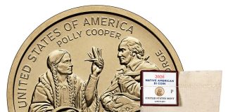 U.S. Mint Offers 2026 Native American $1 Coins in Rolls and Bags US Mint product image 2026 Native American dollar
