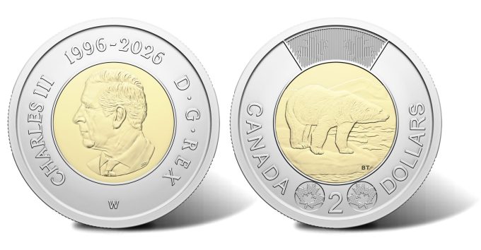 1996-2026 Toonie 30th - obverse and reverse