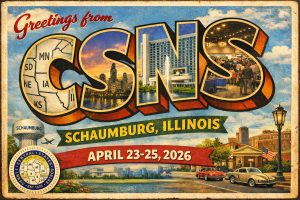 CSNS 2026 convention postcard