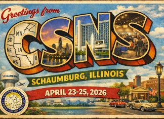 CSNS Convention Set for April 23-25 to Feature Missouri-Themed Exhibits CSNS 2026 convention postcard