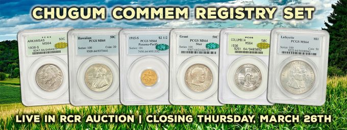 Chugum Classic Commemoratives Collection Auction Highlights