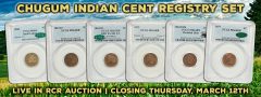 Chugum Indian Cent Collection Auction Highlights