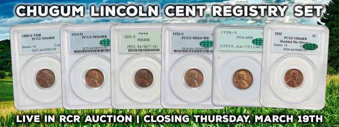 Chugum Lincoln Cent Collection Auction Highlights