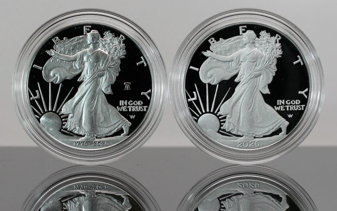 CoinNews photo 2026 W and P Proof American Silver Eagles